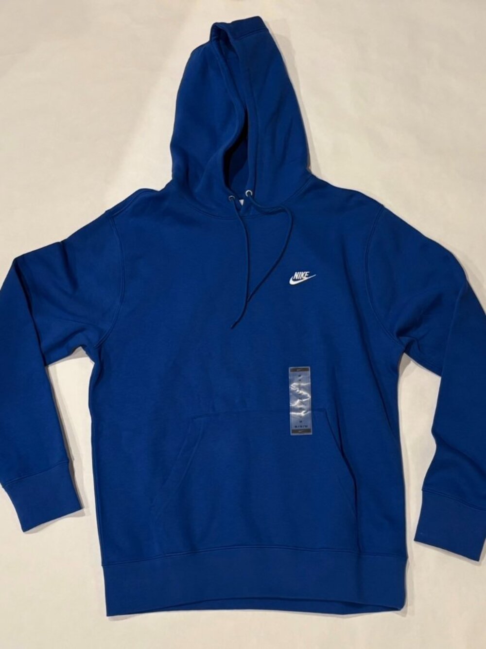 Nike Club Blue Men's Pullover Fleece Hoodie